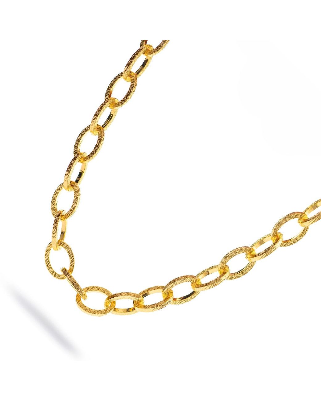 Ebru Jewelry Metallic Timeless Strength Chunky Choker Necklace