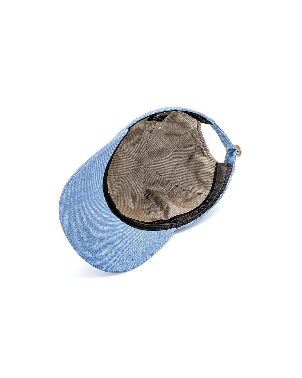 DORIA 1905 Blue Denim Baseball Cap for men