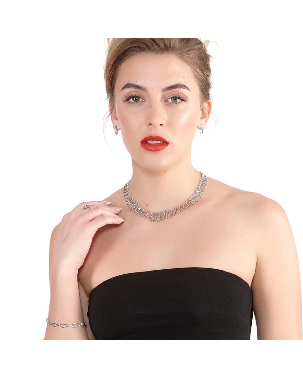 Lucy Quartermaine Metallic Solid Sterling Petal Studs