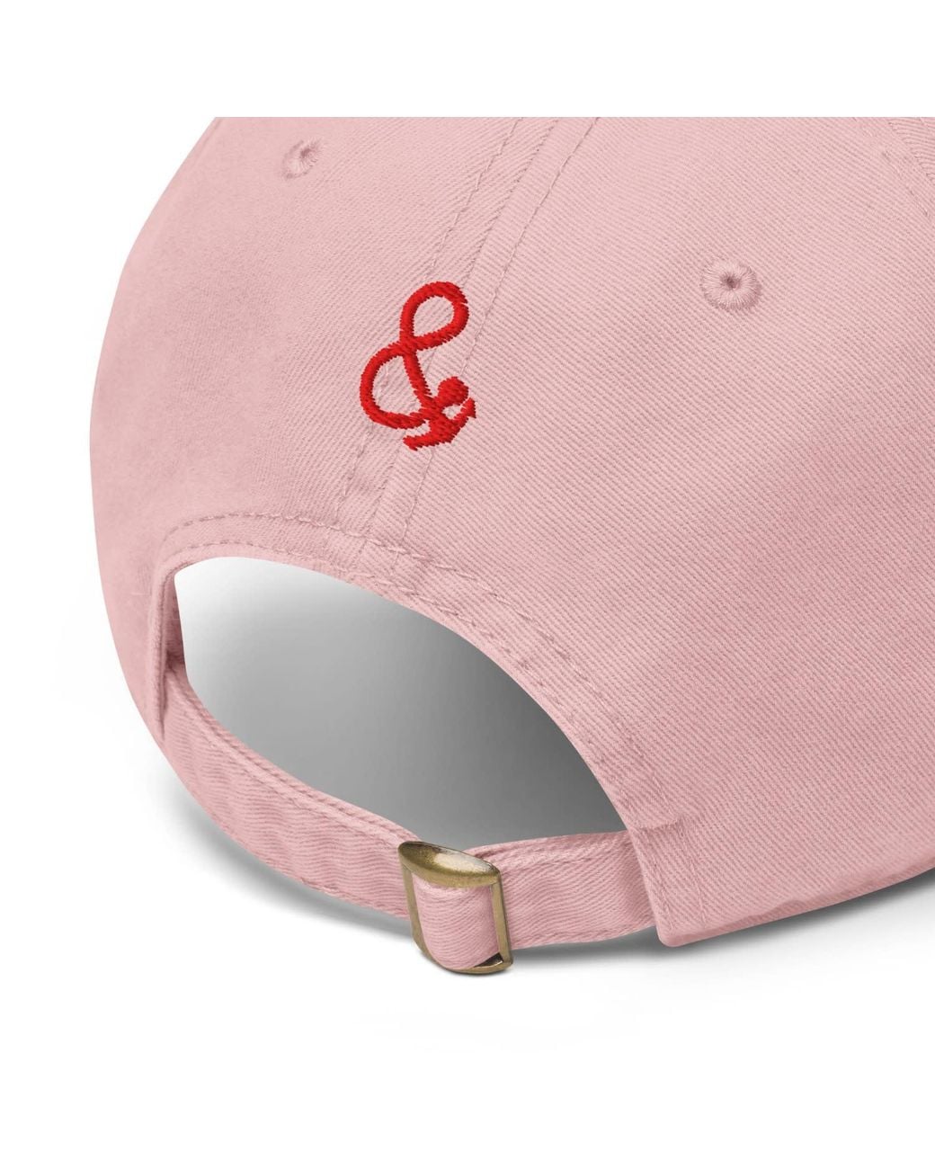 Anchor and Crew Pink Rose Good Company Supply Cotton Embroidered Cap