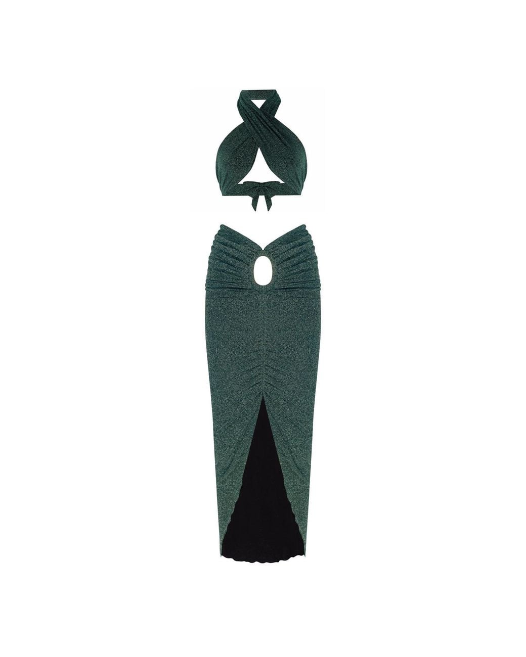 Nur Karaata Green Moon Sparkle Set
