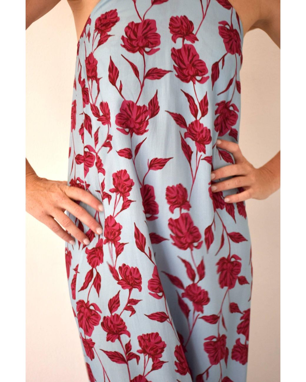 Mind Traveler Purple Kate Floral Dress