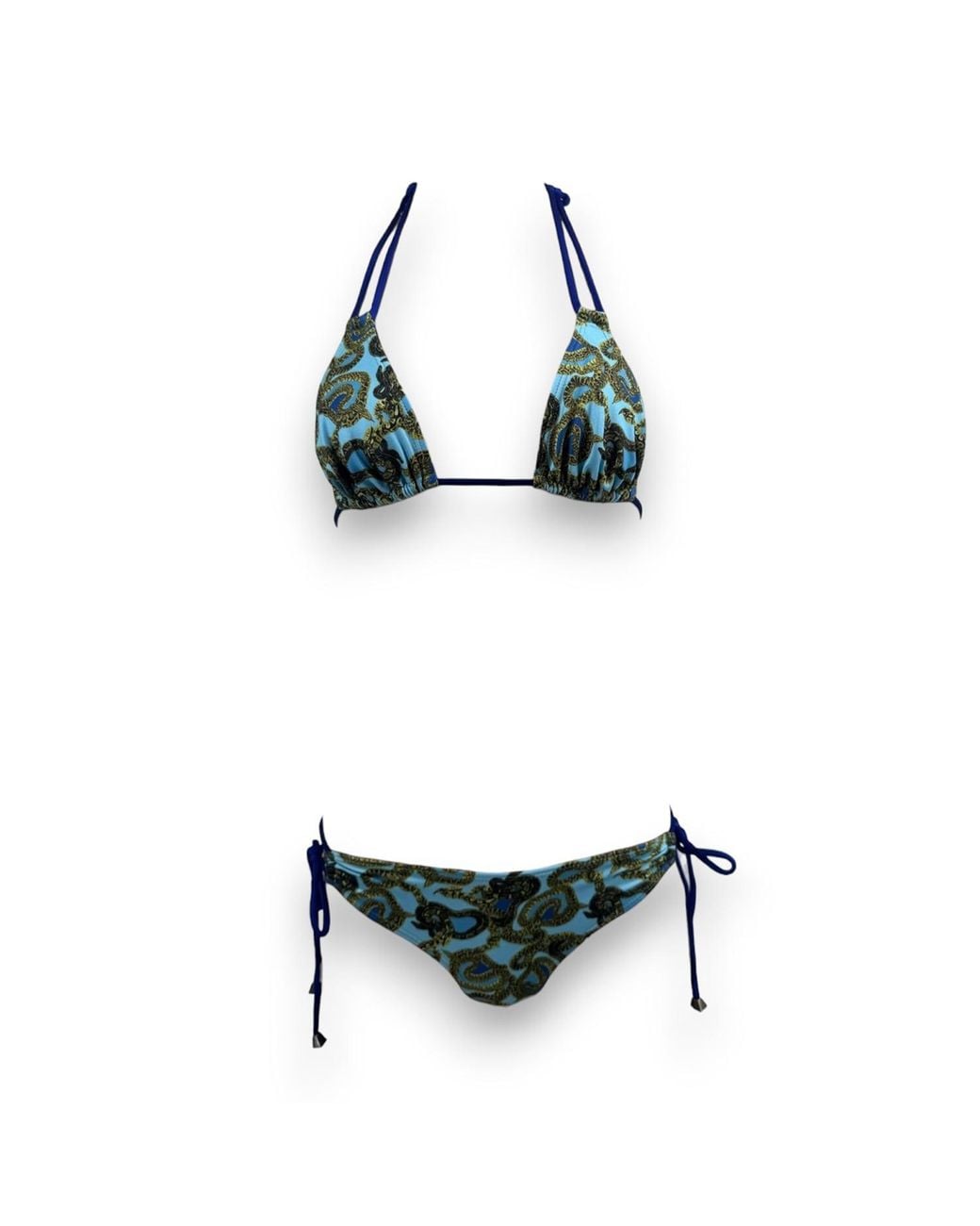 Monzlapur New York Green Serpent Bikini