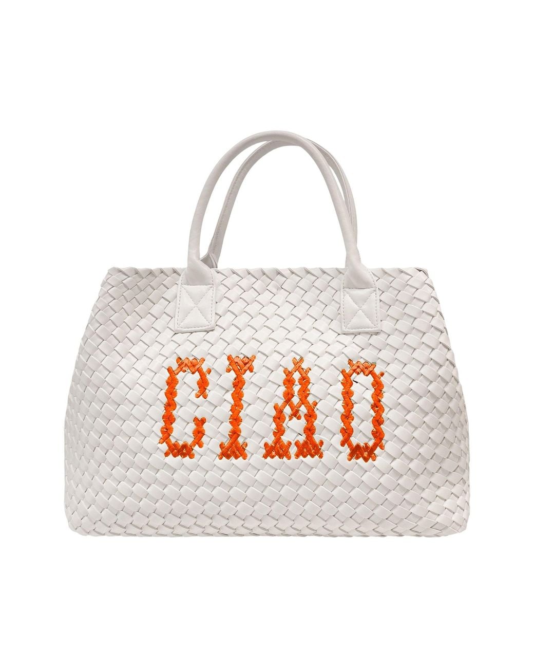 Lilly Loves White Ciao Vegan Handbag