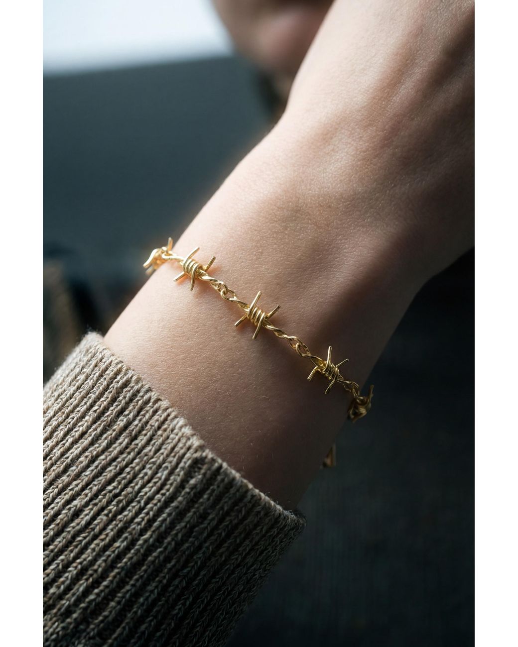 The M Jewelers Metallic The Barbwire Bracelet