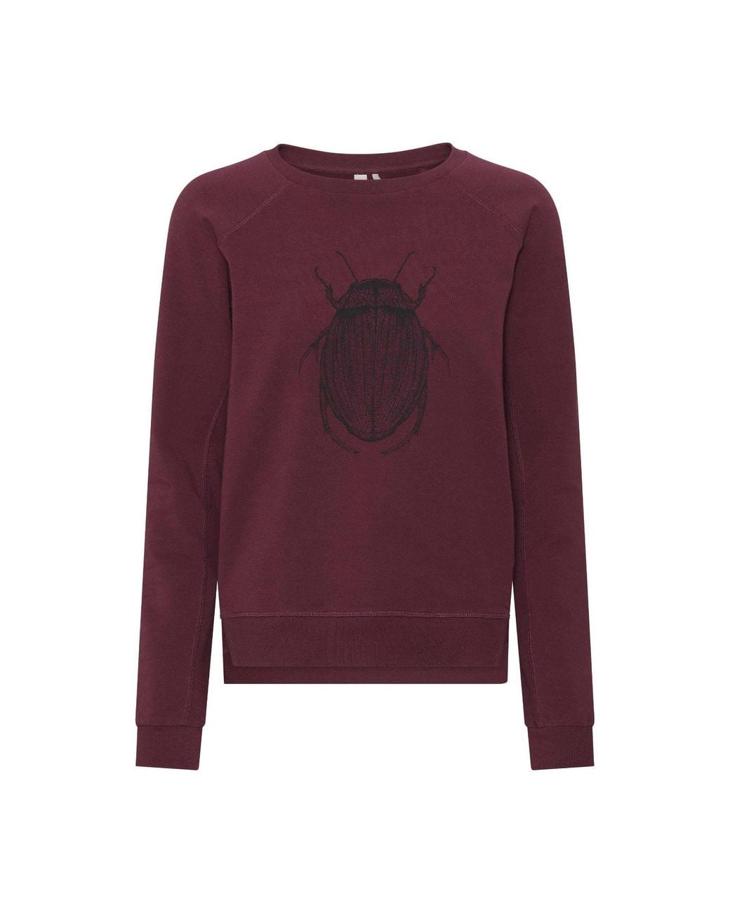 GROBUND Purple The Organic Sweatshirt Martha Beetle