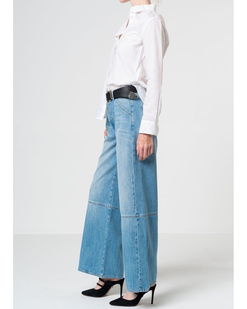 NOEND Blue Alice Wide Leg