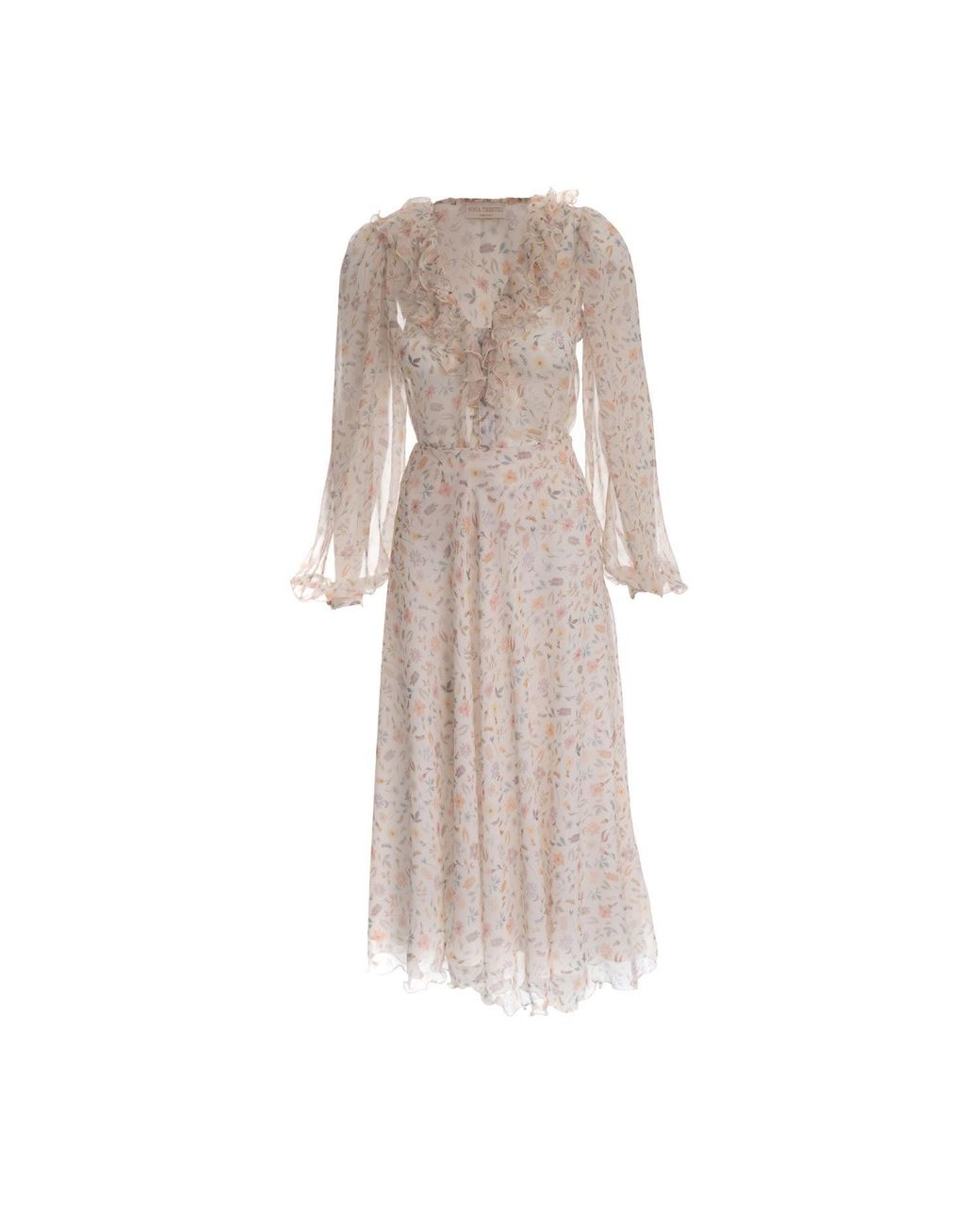 Sofia Tsereteli Natural Long Dress