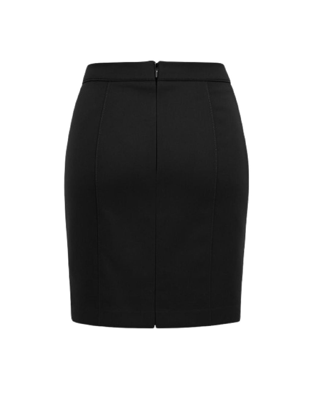 Conquista Black Classic Pencil Skirt – Timeless, Elegant, & Office-Ready