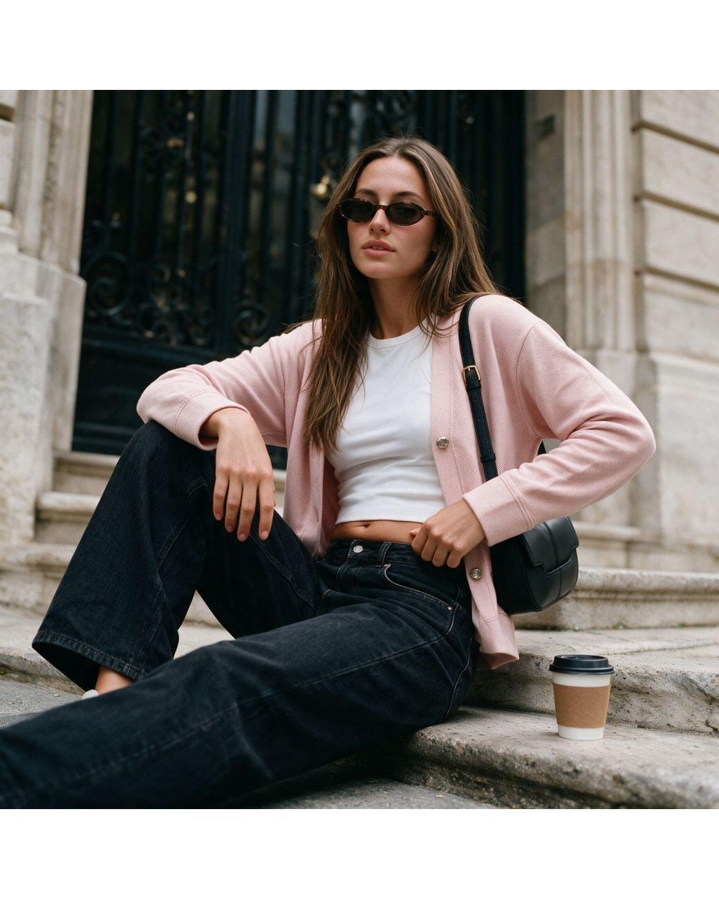 Mimhi Maison Pink Rosie Cardigan