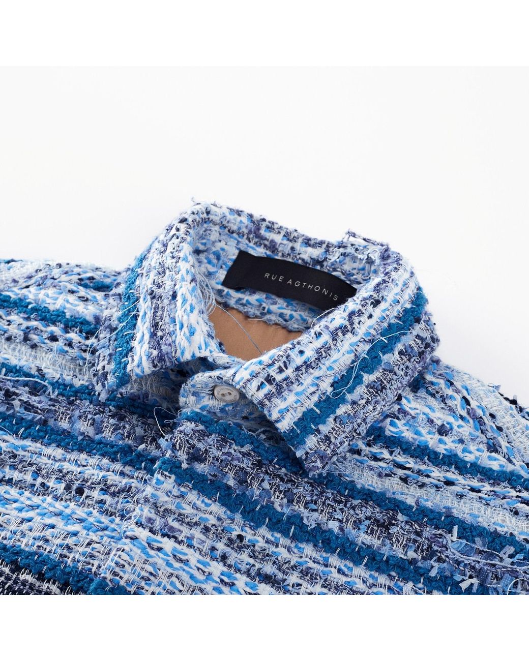 RUE AGTHONIS Blue Noce Top