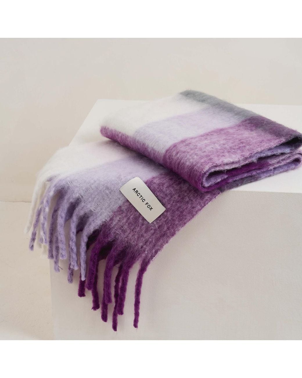 Arctic Fox & Co. Purple The Reykjavik Scarf