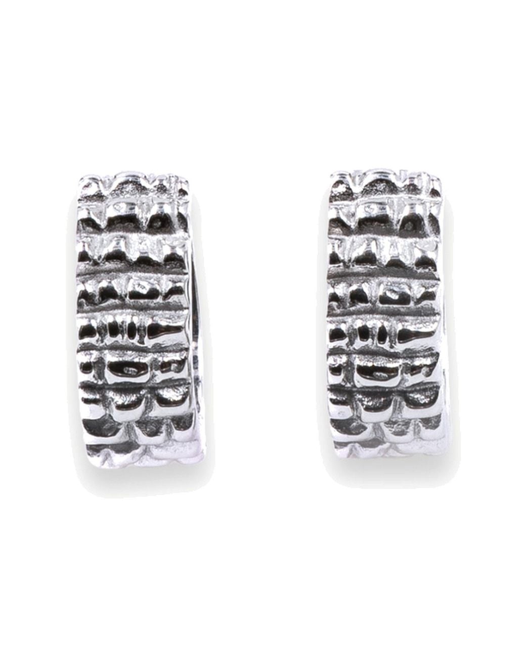 Martina Rozenberg Smira Jewelry Metallic Kai Hoops Earrings