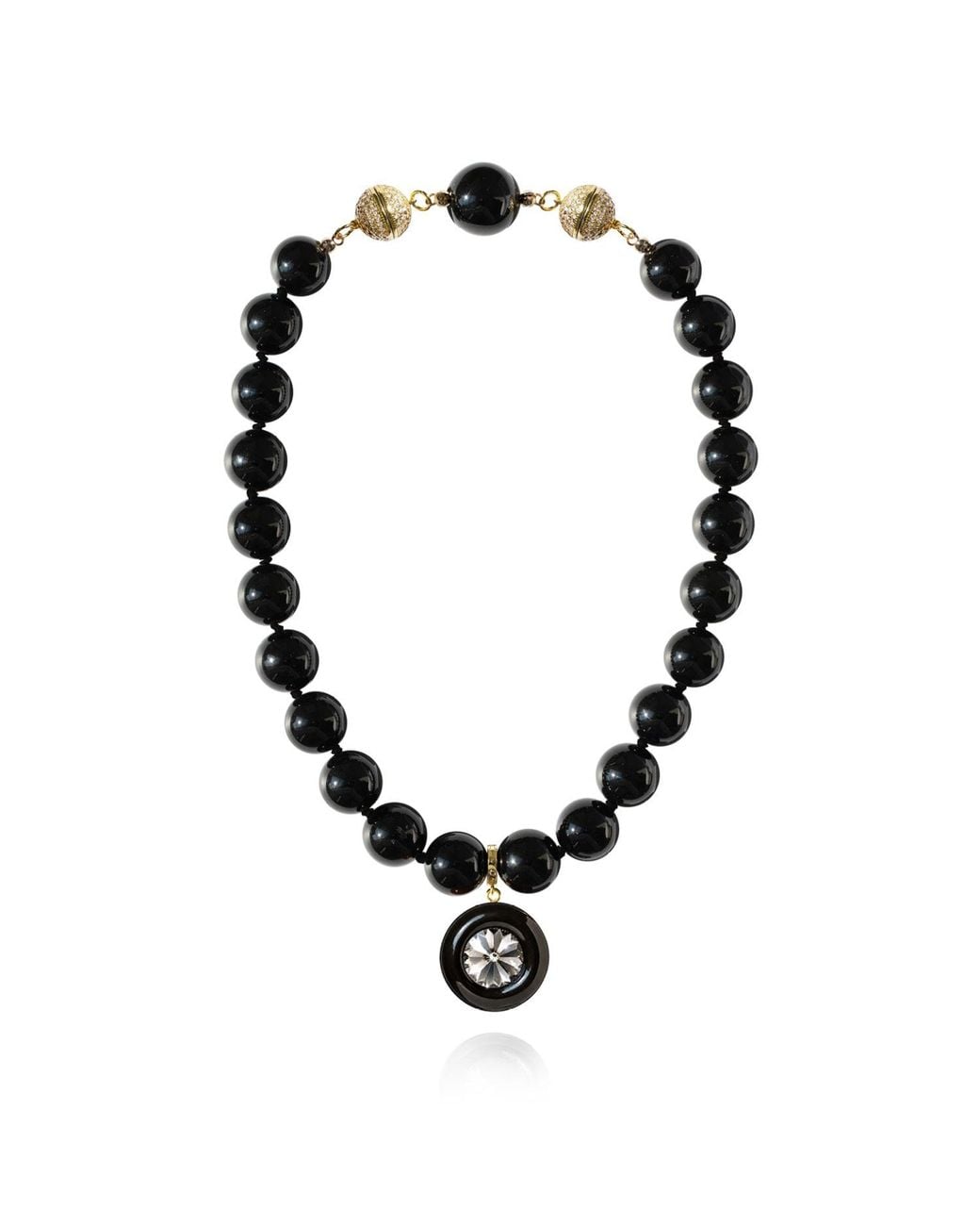 Saule Label Black Lola Onyx Necklace
