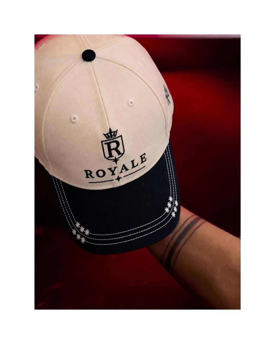 Chic Urban Blue Urban Royale Baseball Cap for men