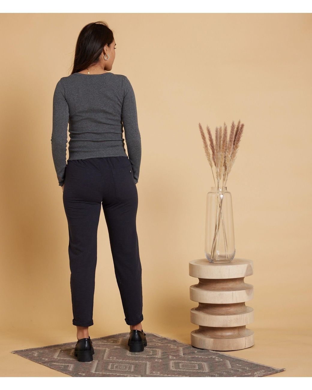 Known Supply Blue Mid Rise Slim Pants