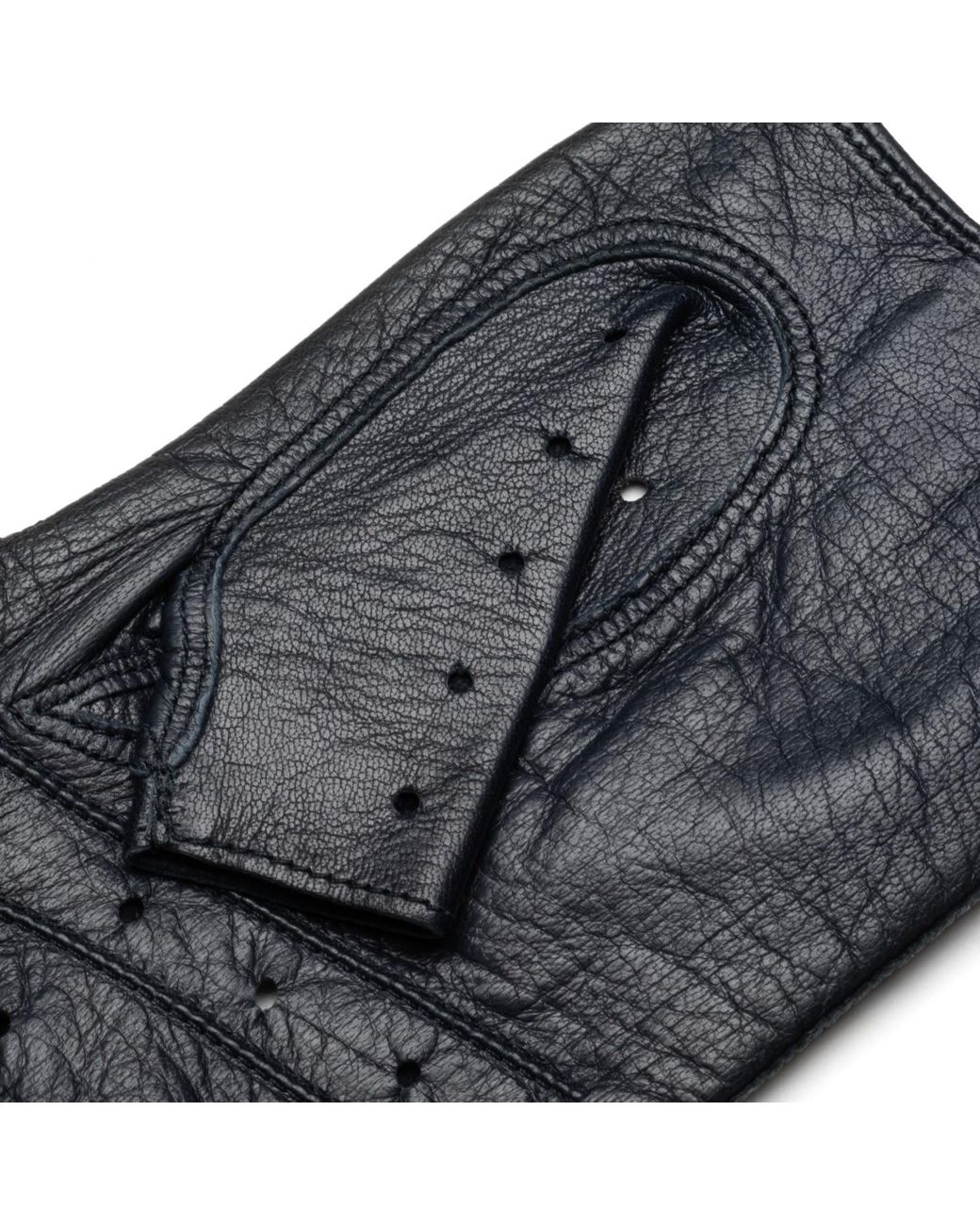 1861 Glove Manufactory Black La Spezia for men