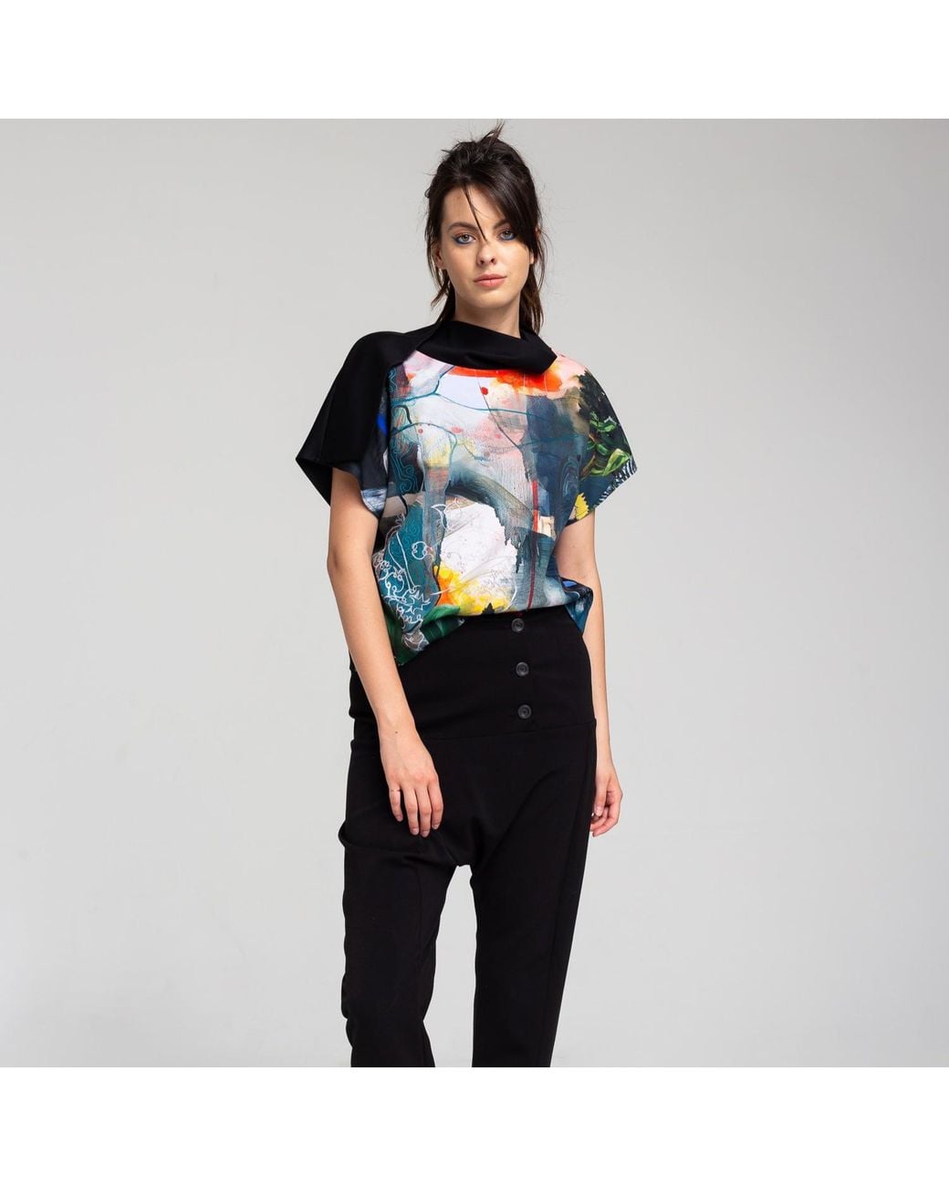 ARTISTA Blue Nelli Forest Top