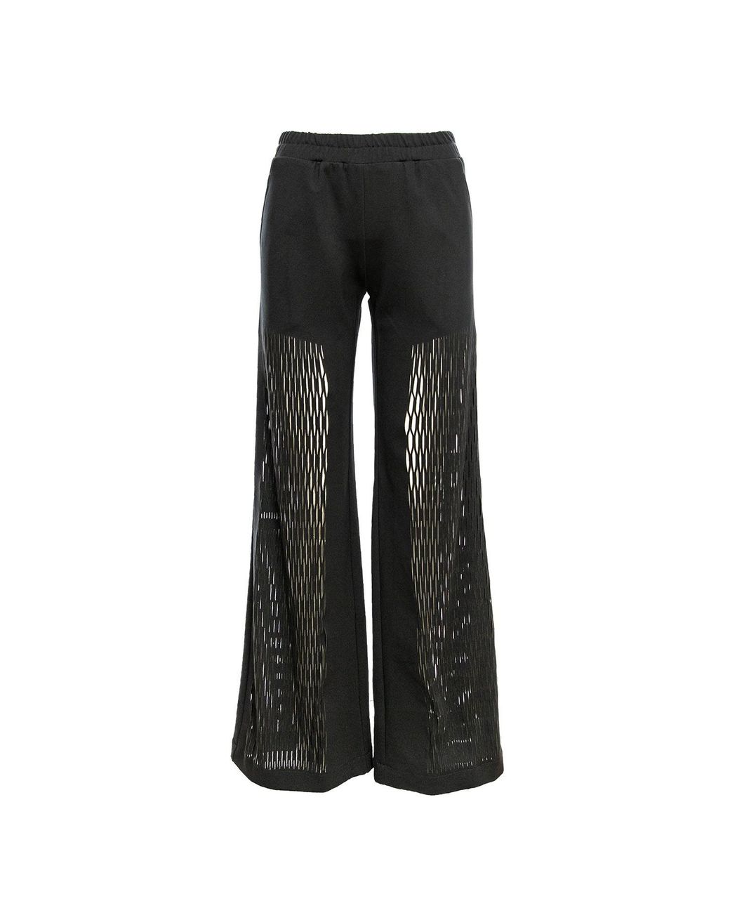Silvia Serban Black Zig-Zag Laser Cut Suit