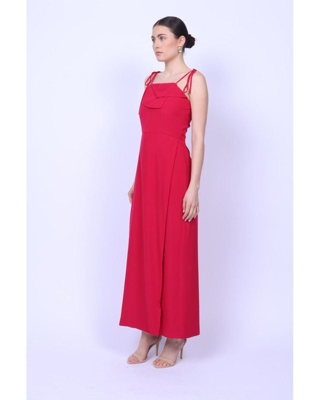 Mary Dickow Pink Subira Dress-Hot