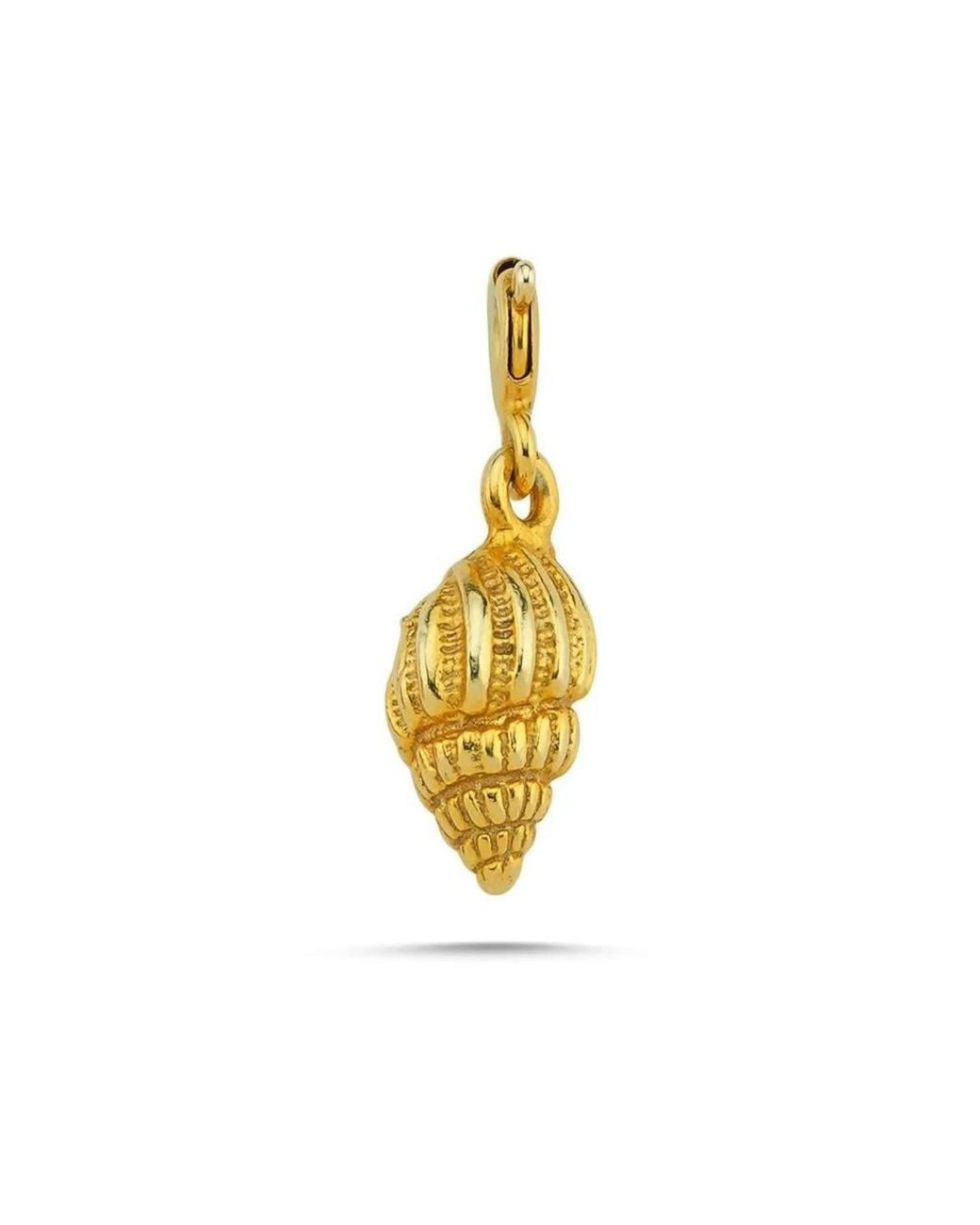 LINYA JEWELLERY Metallic Sea Shell Charm