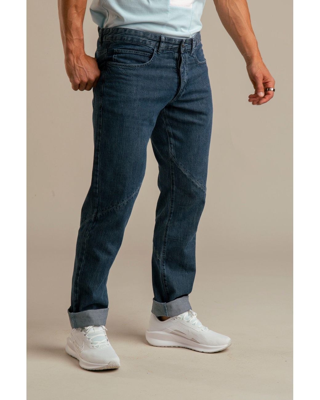 Reet Aus Blue Recycled Denim Jeans For for men
