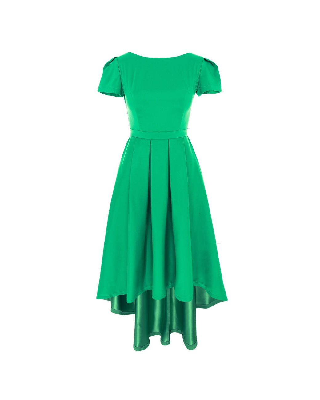 ROSERRY New York Classic Asymmetrical Dress With Pockets in Green | Lyst UK