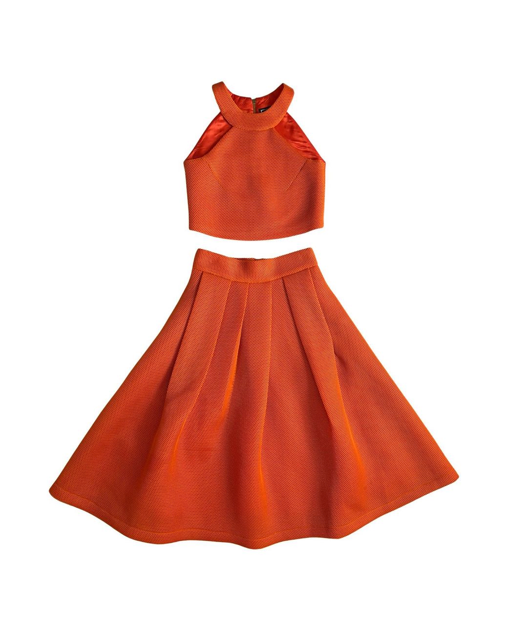 L2R THE LABEL Red Halter Top