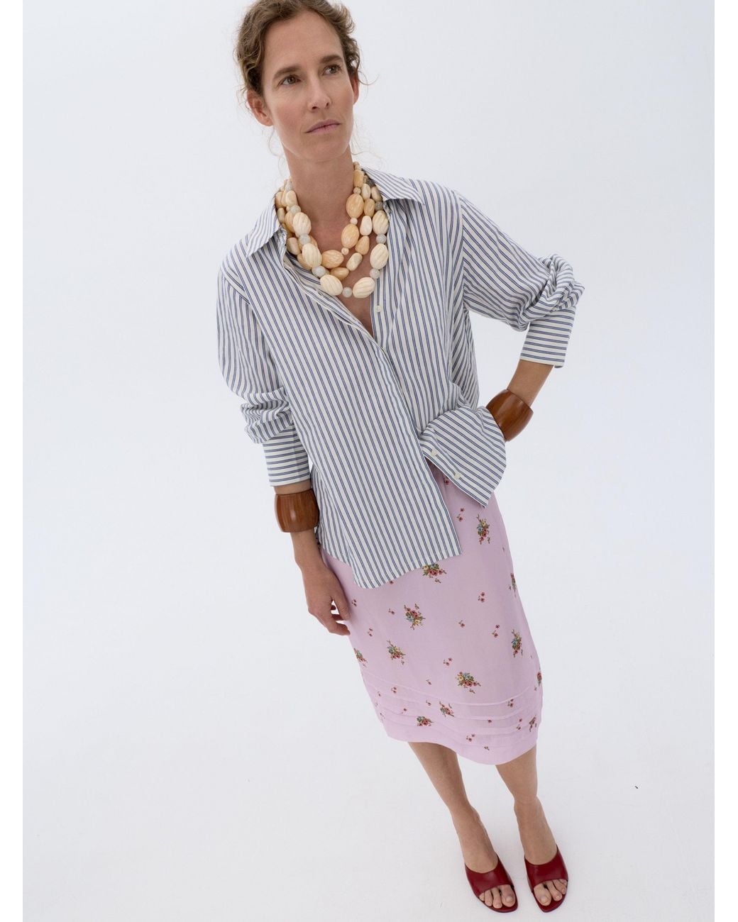 Sita Nevado Metallic Big Sabo Necklace