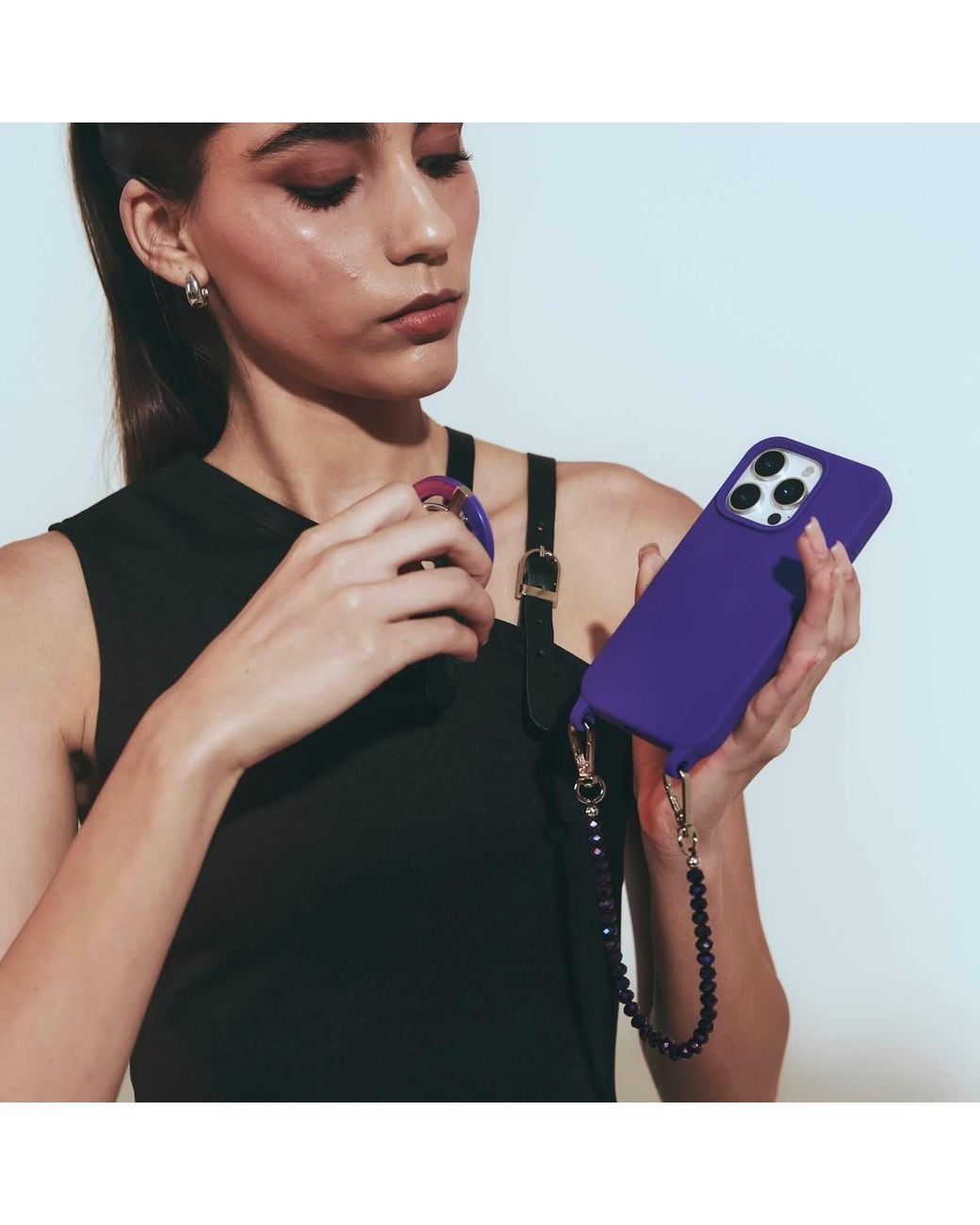 Cordée Cases Purple 07 Phone Chain Set Ultraviolet