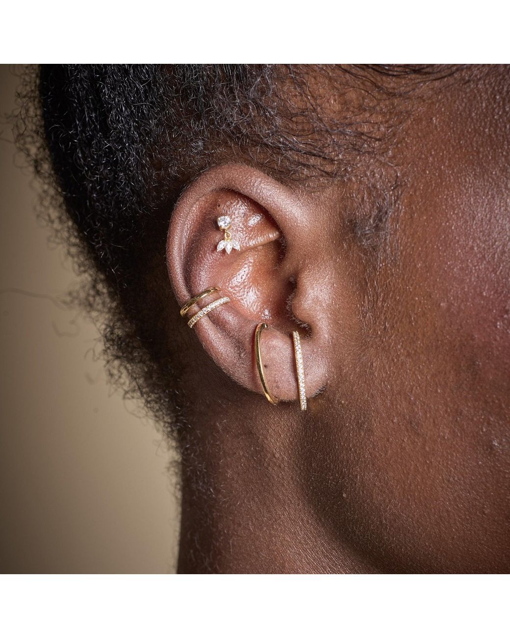 Scream Pretty Metallic Illusion Single Ear Cuff