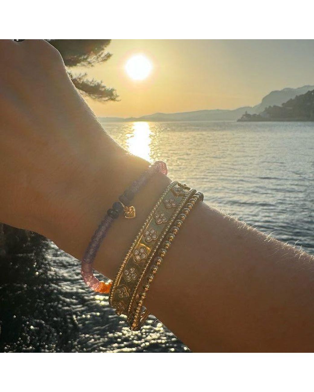 With Love Darling Metallic Equality Candy Bracelet