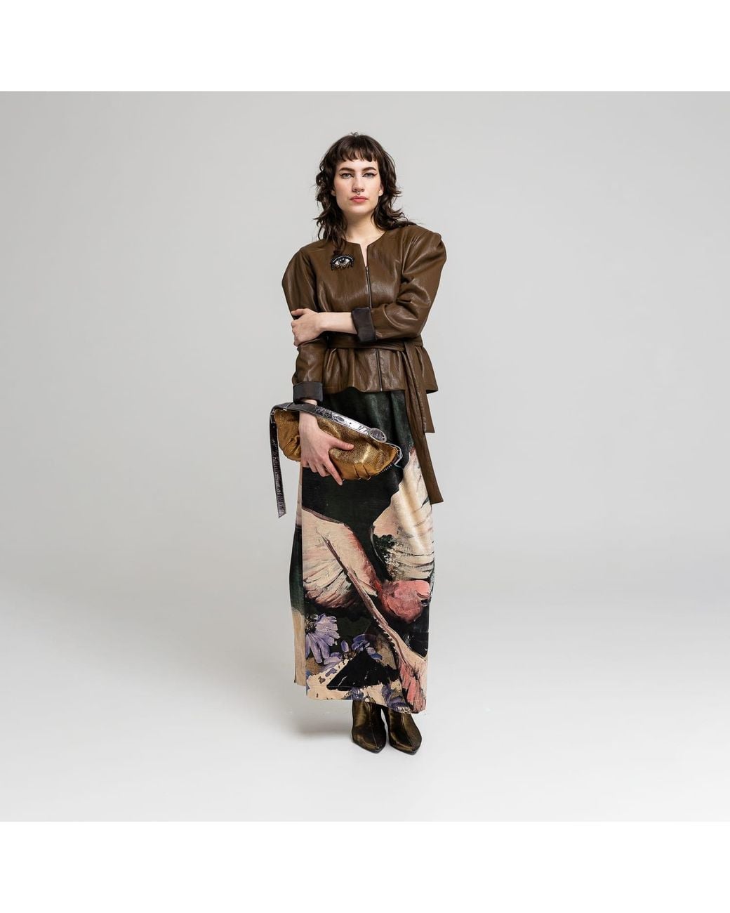 ARTISTA Green Angie Maxi Skirt