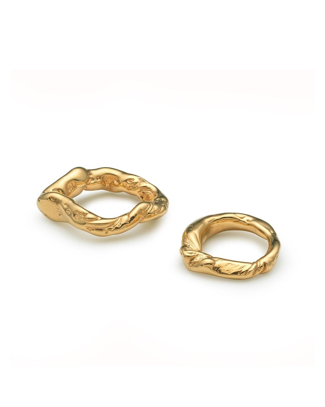 EVA REMENYI Metallic Talisman Flow Ring