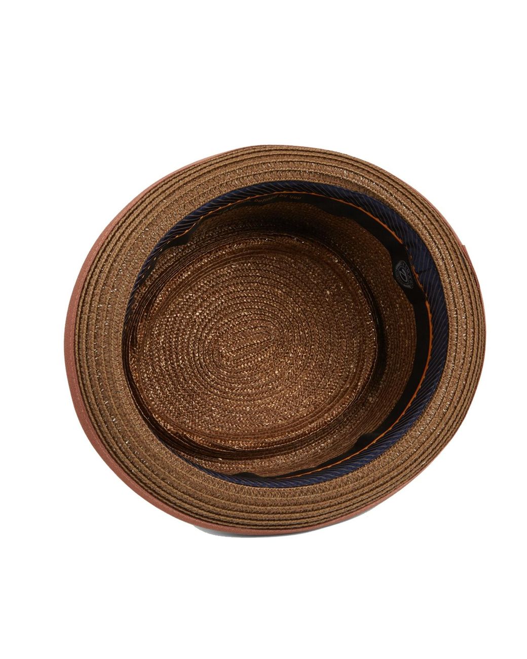 Dasmarca Hats Brown Dasmarca Oscar Summer Telescope Crown Lightweight Wheat Grass Breathable Mod Porkpie Hat for men