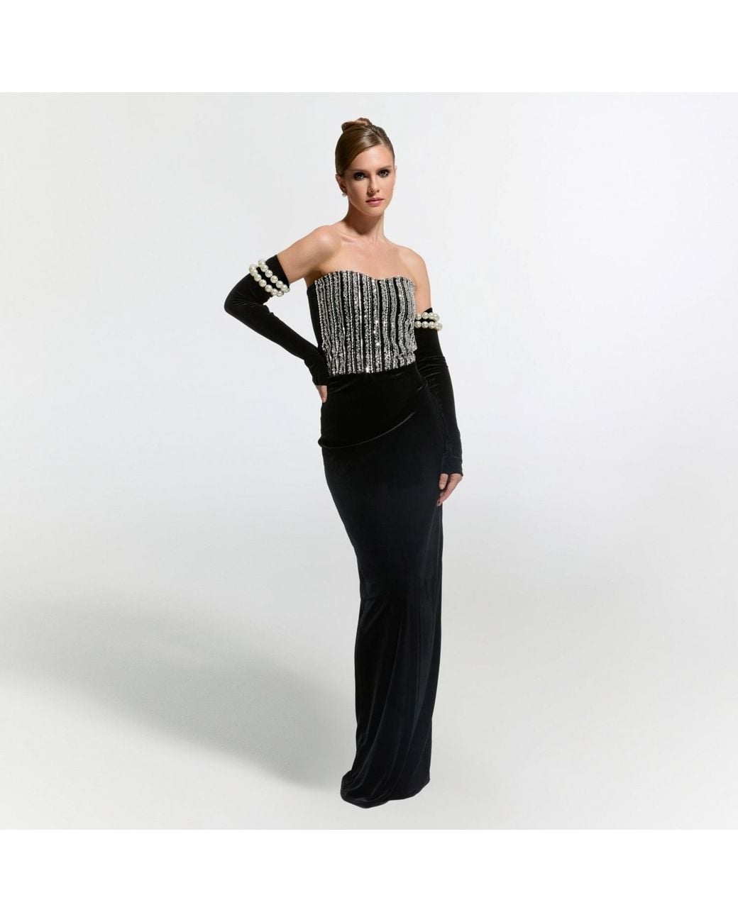 Nur Karaata Black Le Meurice Dress