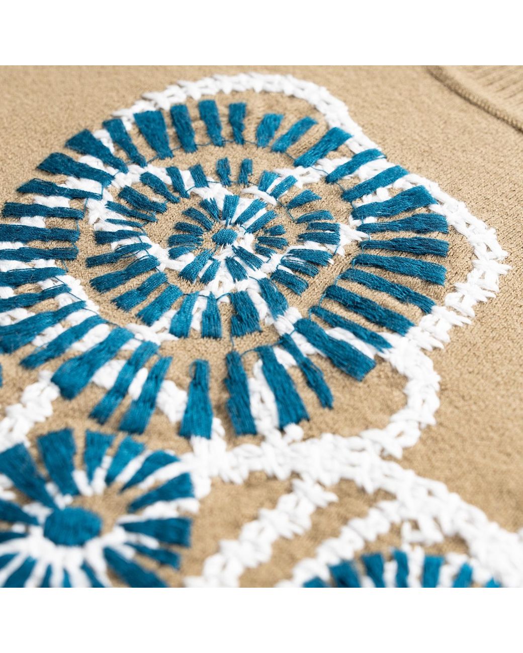 Fully Fashioning Blue Beck Sweater