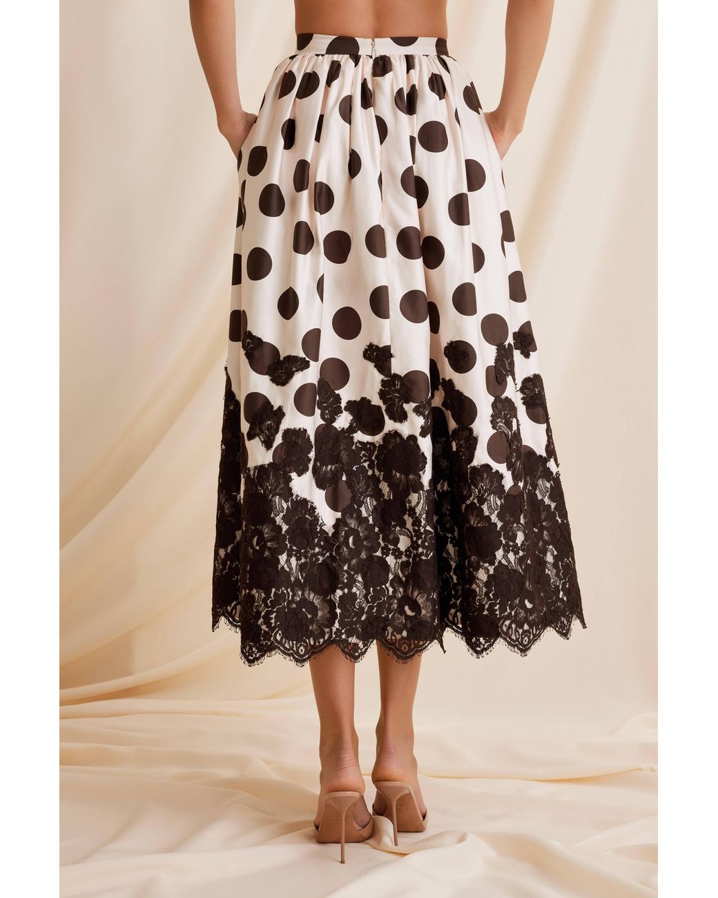 Scarlett Gasque Black Fiorella Skirt Mauve Morn
