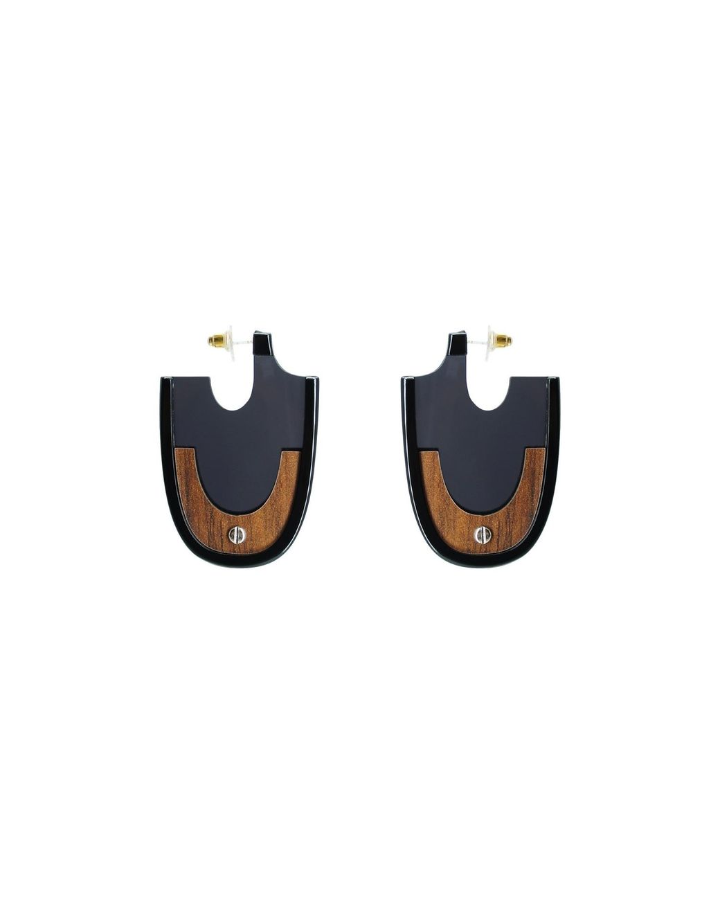 Gissa Bicalho Blue Earring Curve Smoked