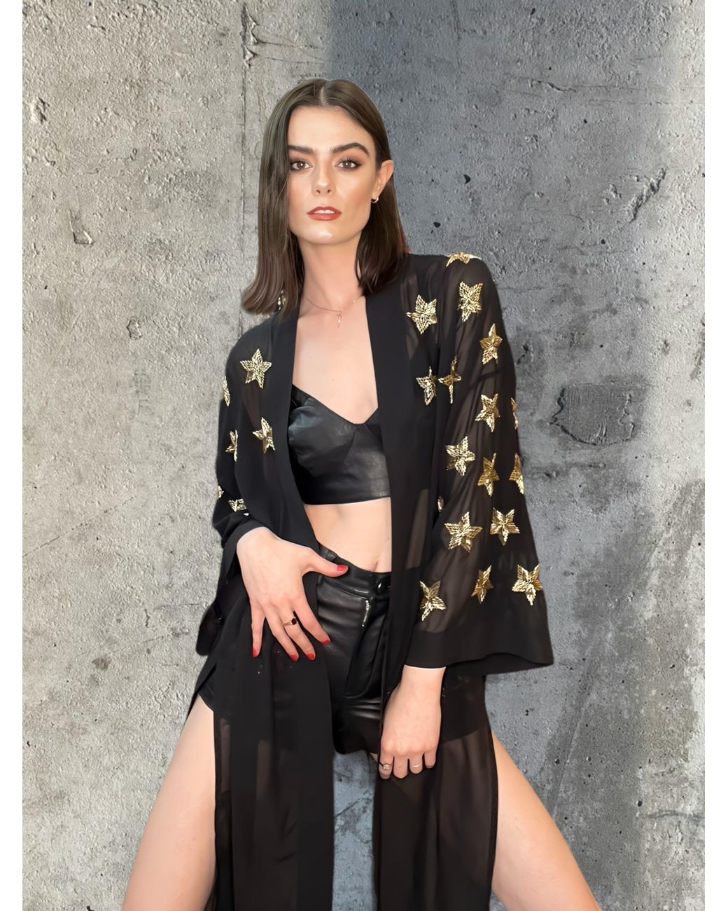 Any Old Iron Black Goldie Star Duster