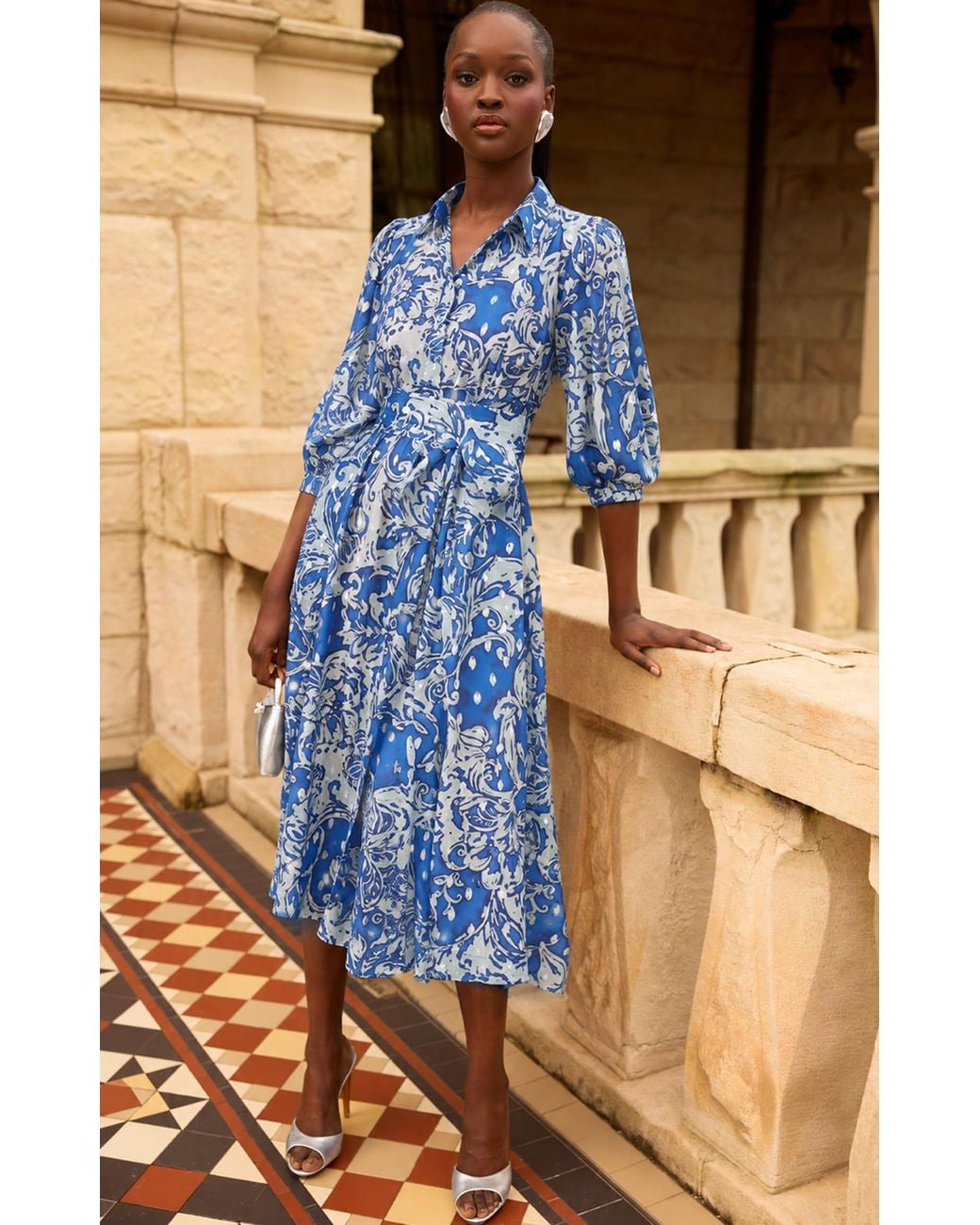 SACHA DRAKE Blue Elmridge Dress