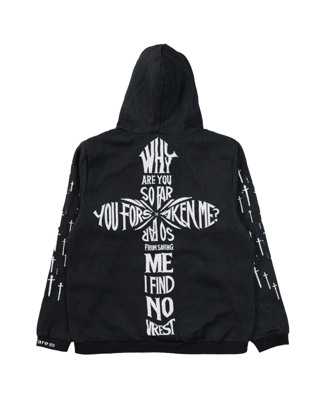 VERYRARE Black Entombment Hoodie for men