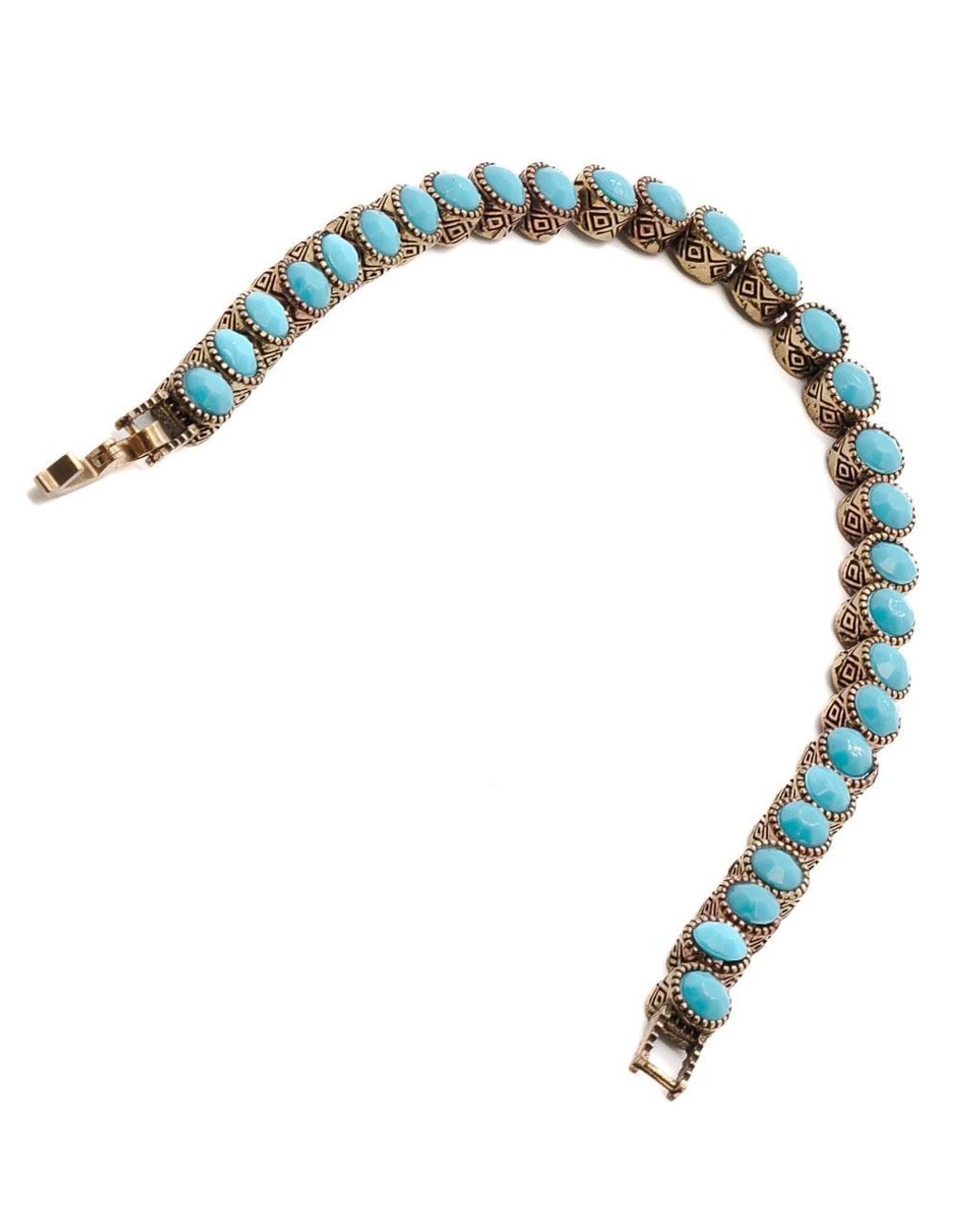 Ebru Jewelry Blue Tennis Bracelet