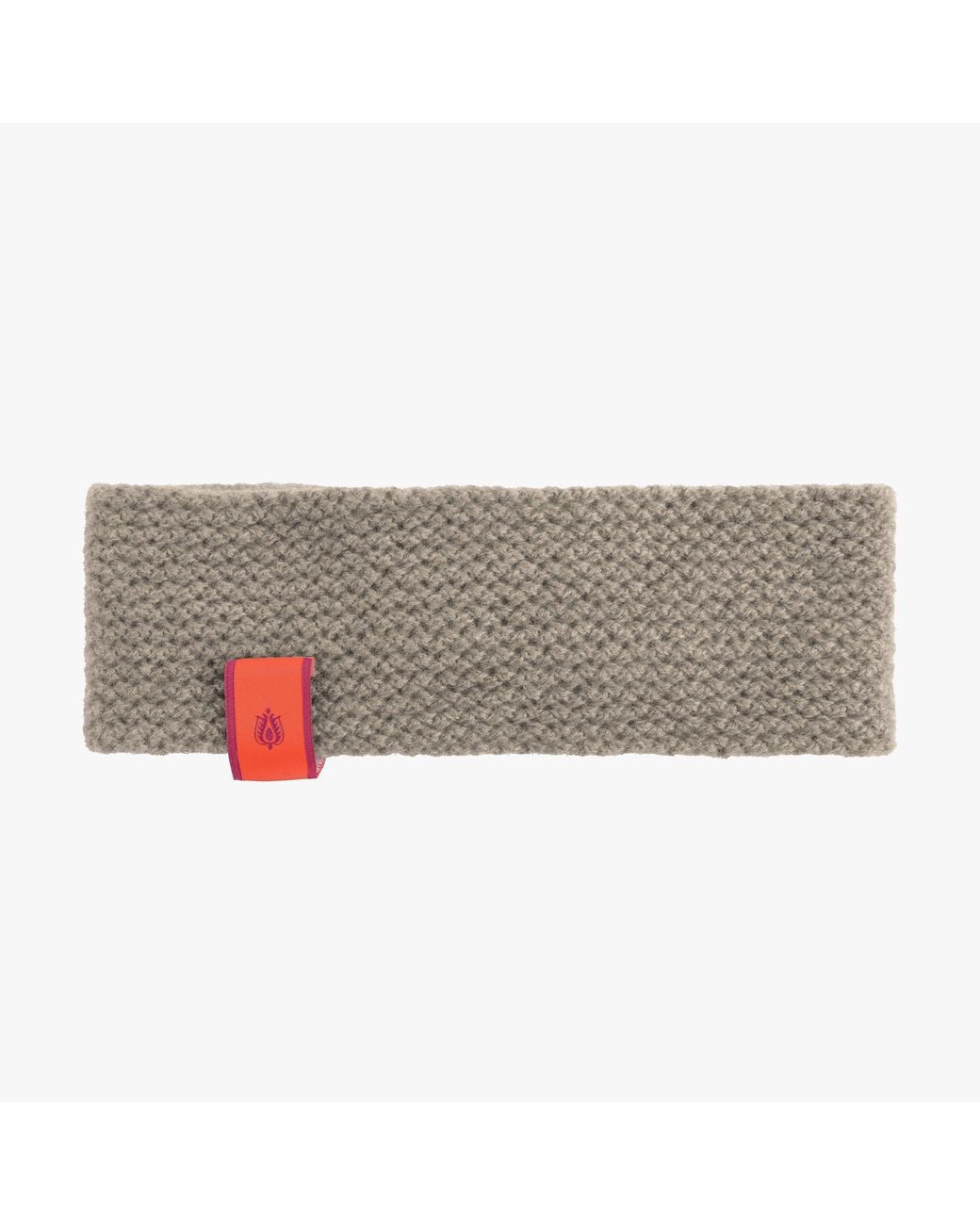 Pink Maharani Gray Neutrals Knitted Bow Headband – Natural