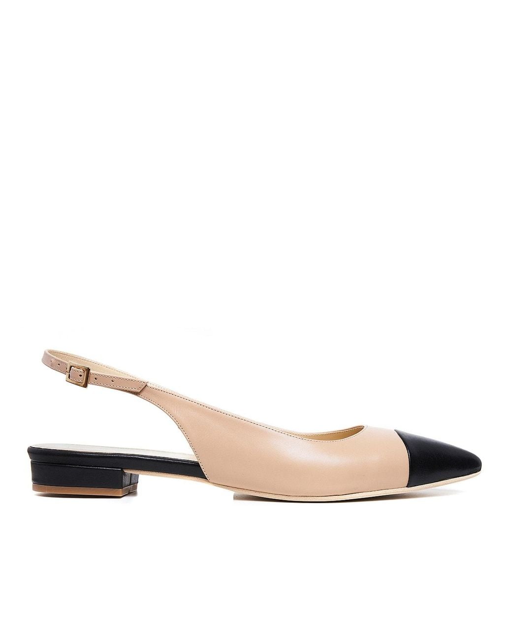 Ginissima Natural Neutrals Nude Alice Slingback Flats