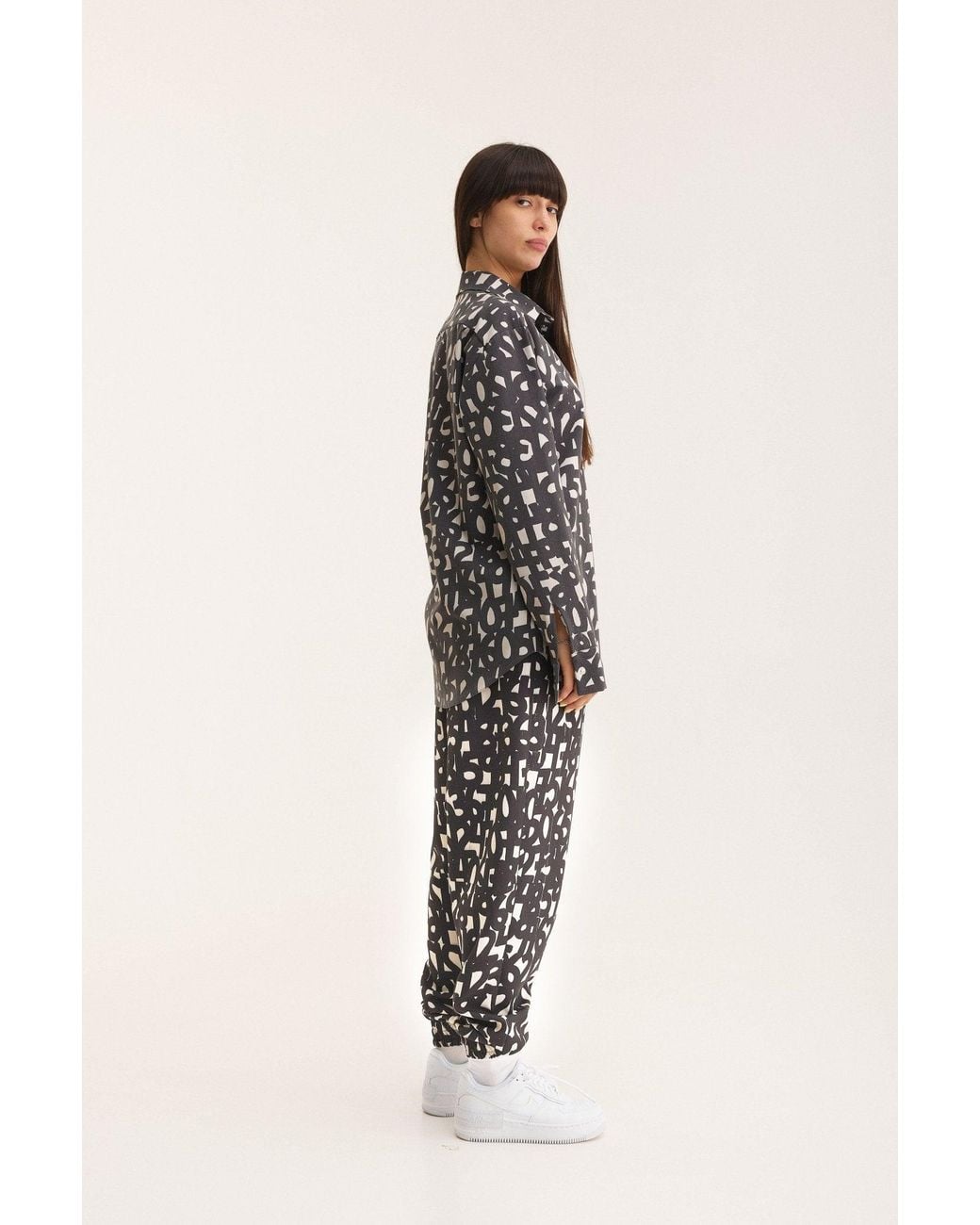 mysimplicated Multicolor Long Sleeve Shirt With Numbers Design