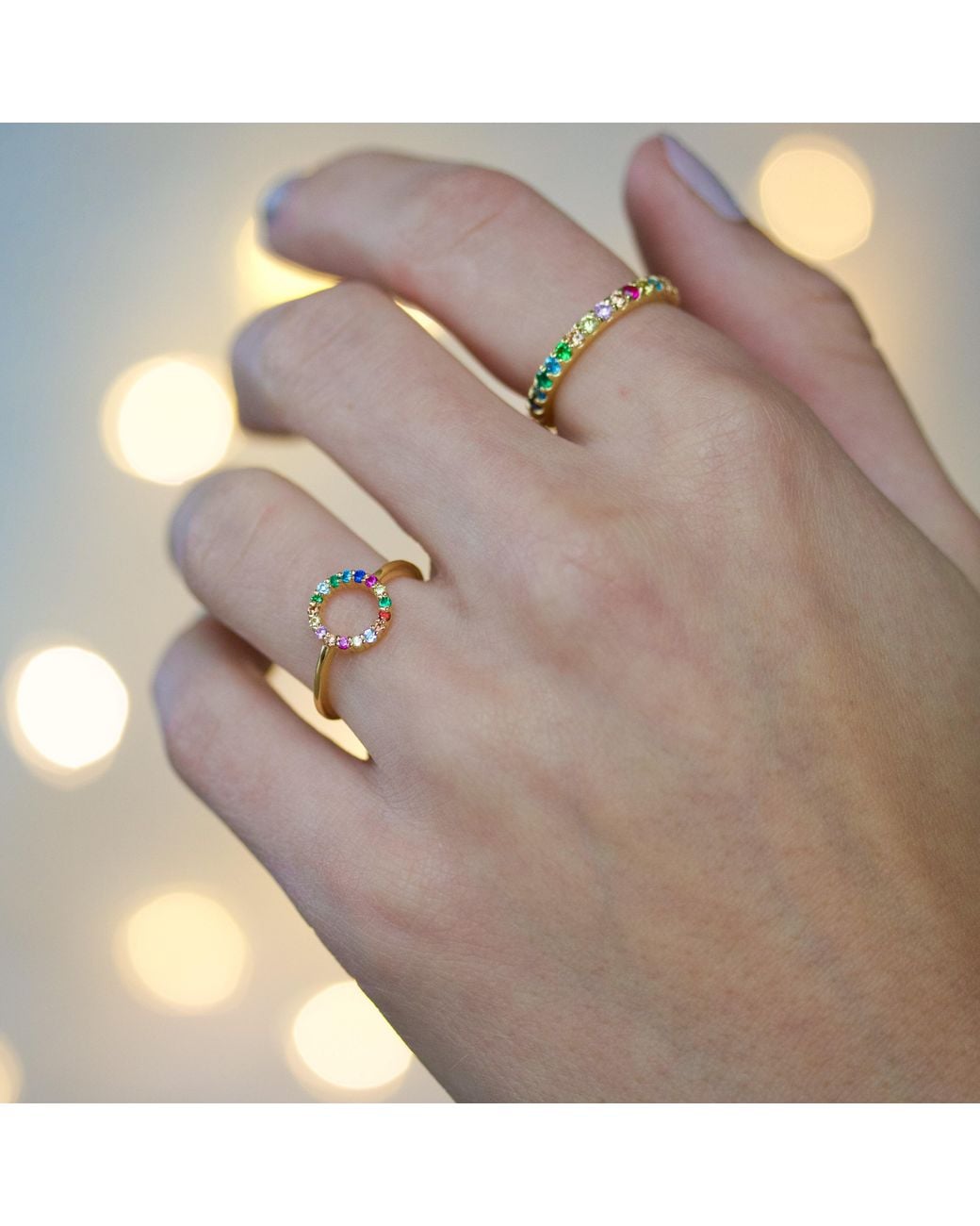With Love Darling Metallic Ring