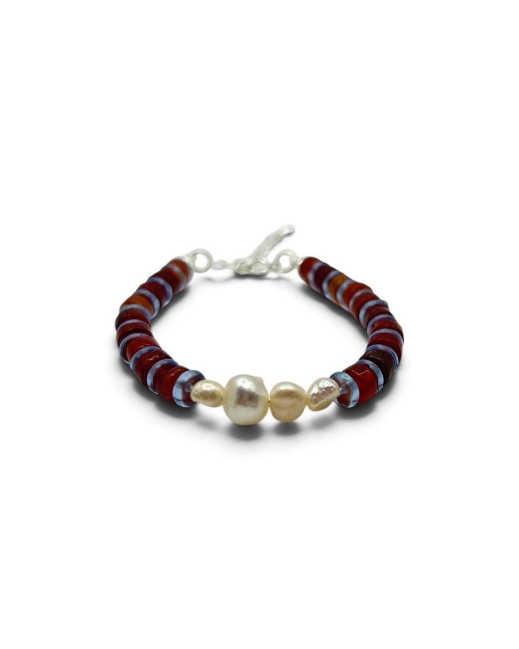 Skinny Mutt Brown Agate Coast Bracelet