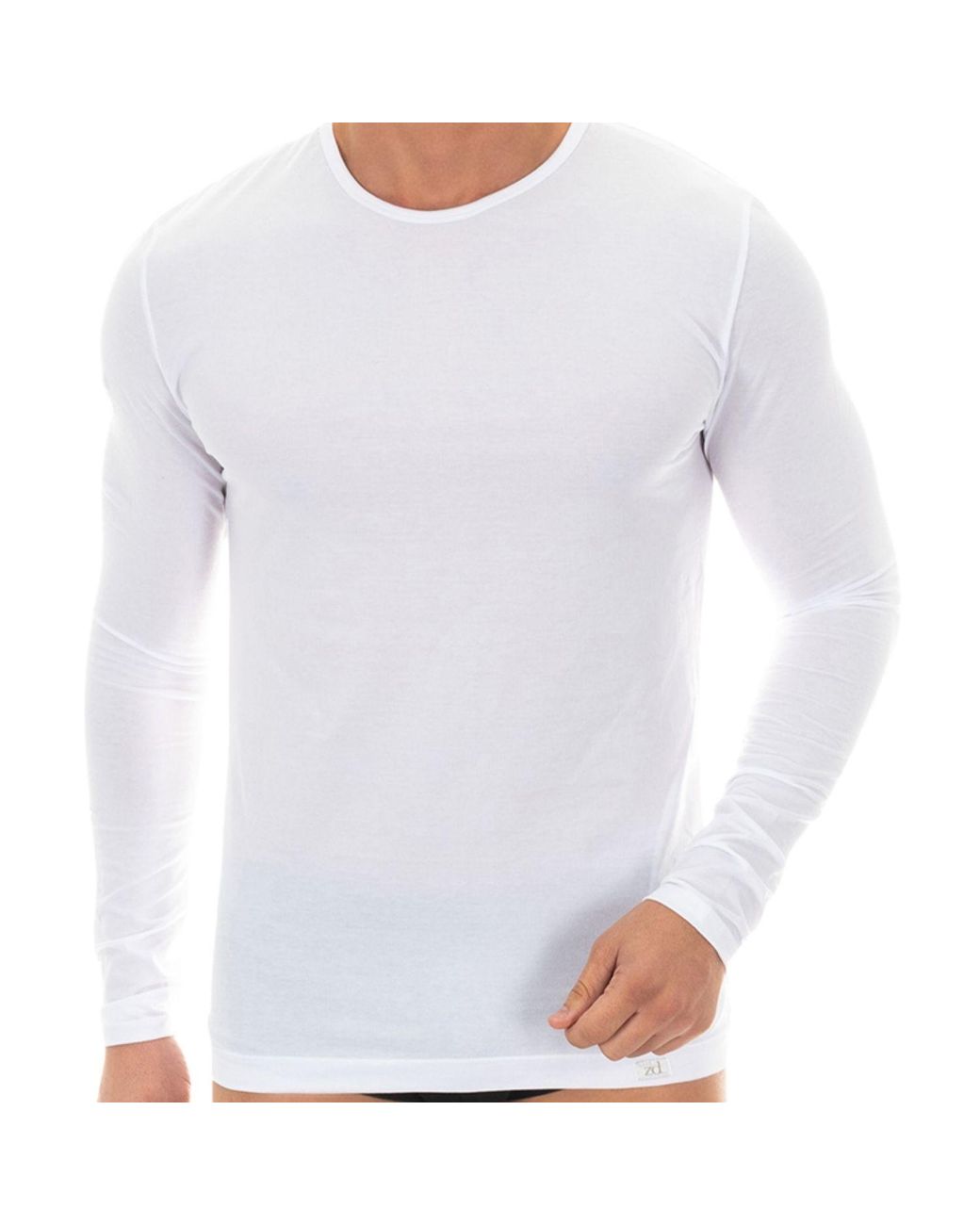 Zd - Zero Defects White Long-Sleeve T-Shirt for men