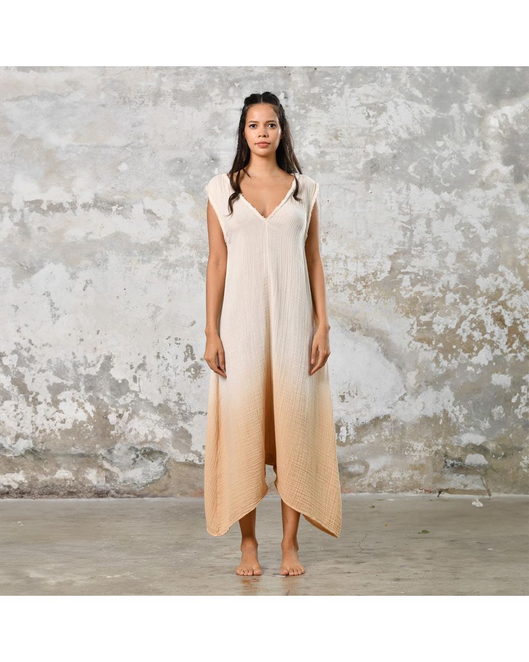 Zhenabia Natural Neutrals Grace Jumpsuit
